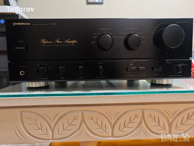Усилвател Pioneer A-656, снимка 4 - Ресийвъри, усилватели, смесителни пултове - 52563581