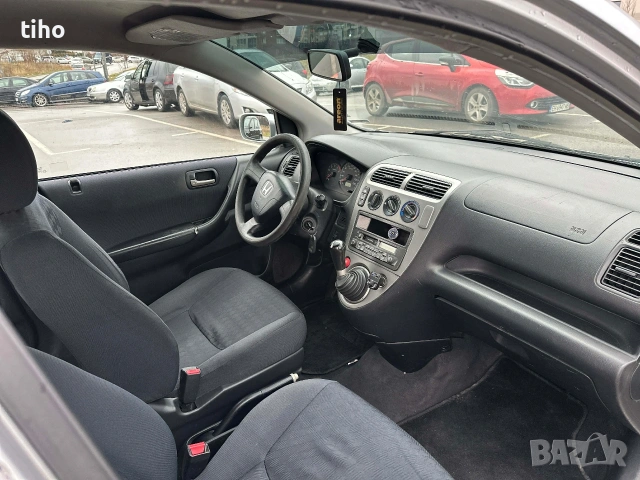 Honda Civic 1.7cdti 101k.c, снимка 9 - Автомобили и джипове - 53874694