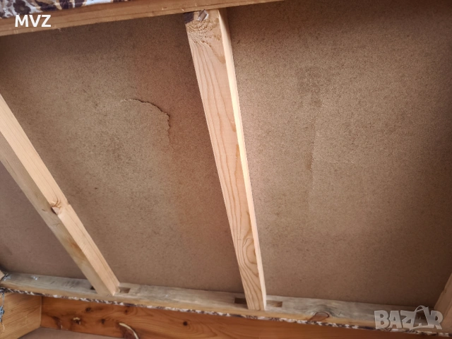 Масивно дървени легло с матрак и ракла, снимка 5 - Спални и легла - 54024558