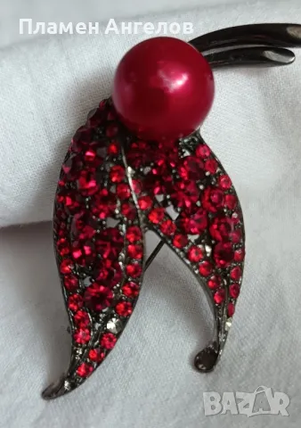 дамска брошка, снимка 4 - Други - 49781969