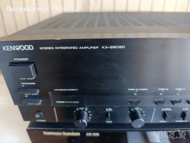 KENWOOD KA-880SD, снимка 2 - Ресийвъри, усилватели, смесителни пултове - 55824284