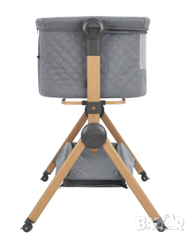2 в 1 Мини кошара + Стол за хранене Sleat Me Grey, снимка 11 - Кошарки - 54286404