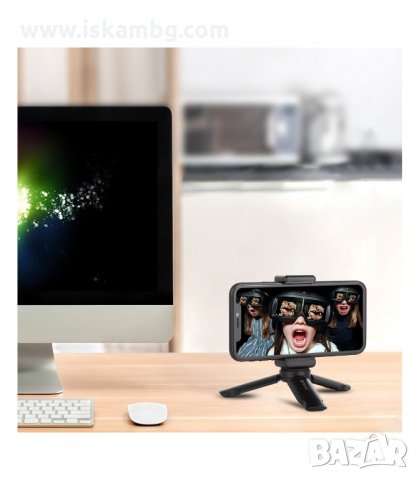 МИНИ СТАТИВ ЗА ФОТОАПАРАТ И КАМЕРА - код 3194, снимка 7 - Селфи стикове, аксесоари - 33887796
