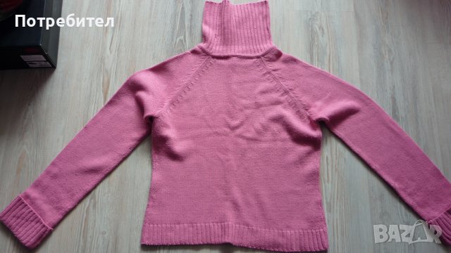 Пуловер с висока яка-L, снимка 5 - Блузи с дълъг ръкав и пуловери - 38871069