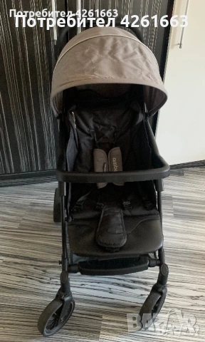 Бебешка количка+бебешка кошара, снимка 4 - Детски колички - 53874779