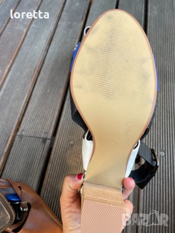 Reserved сандали на дебел ток , снимка 4 - Сандали - 33761778