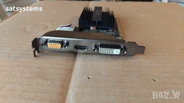 Видео карта NVidia GeForce Zotac GT710 ZONE Edition 2048MB GDDR3 64bit PCI-E, снимка 2 - Видеокарти - 52352322