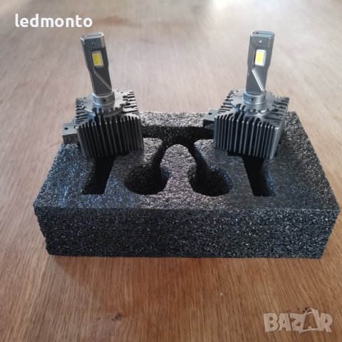 Модернизирайте фаровете си с мощни D2S D1S LED крушки ЛЕД D3S 