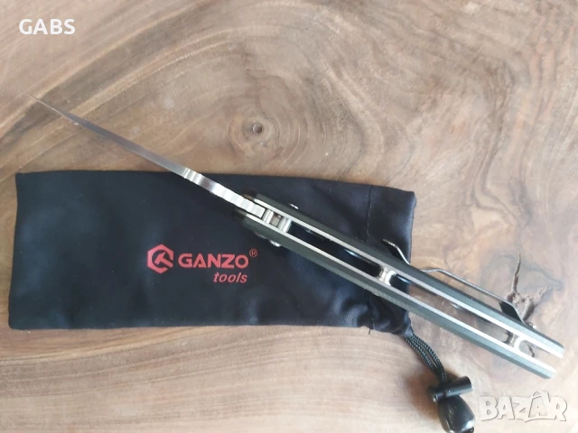 Сгъваем джобен нож GANZO,заключване Axis Lock, снимка 7 - Ножове - 50667950