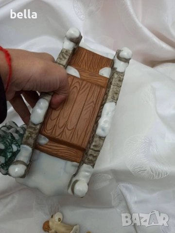 Колекционерски порцелан Goebel-Коледен мост с три порцеланови ангелчета Goebel., снимка 17 - Антикварни и старинни предмети - 52048341