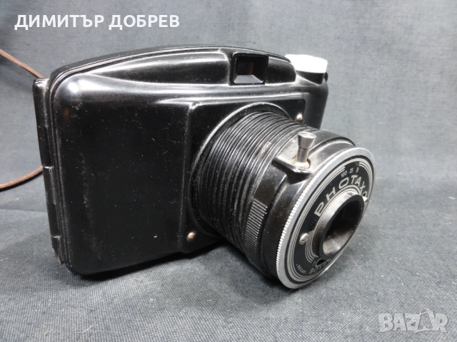 СТАР РЕТРО БАКЕЛИТОВ ФОТОАПАРАТ BOYER PHOTAX FRANCE, снимка 4 - Антикварни и старинни предмети - 52354602