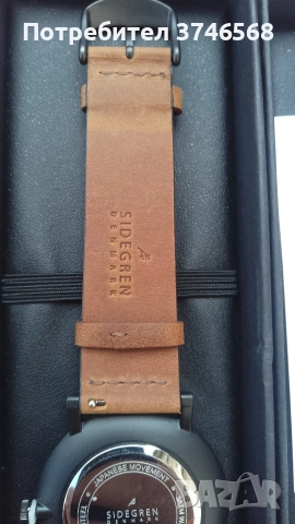 часовник Sidegren Denmark, снимка 6 - Мъжки - 54199980