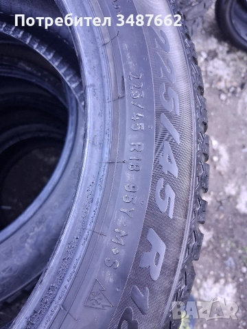 225 45 18 PIRELLI 2бр всесезонни дот 2022г , снимка 6 - Гуми и джанти - 52801762