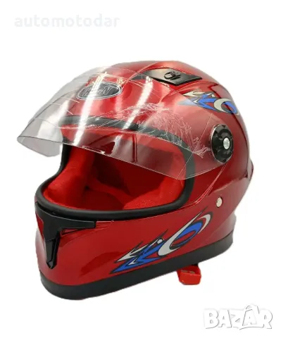 Детска каска за мотор скутер, снимка 2 - Аксесоари и консумативи - 49500927