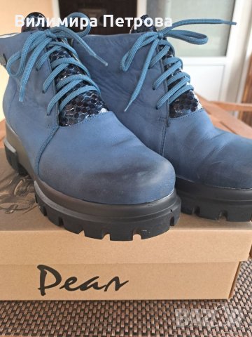 Дамски боти от естествена кожа , снимка 9 - Дамски боти - 38700426