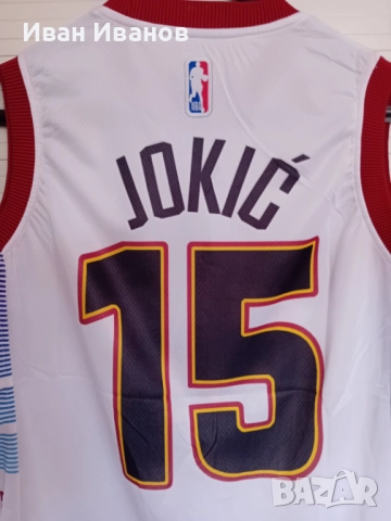 Чисто нов оригинален потник на Denver Nuggets - Nikola Jokic, снимка 3 - Баскетбол - 51656692
