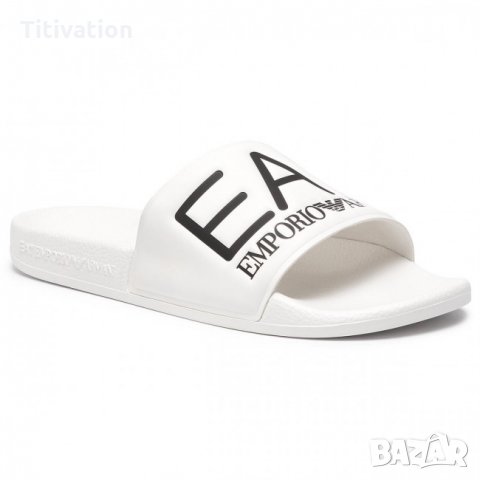 Дамски чехли EA7 Emporio Armani, снимка 2 - Чехли - 30767524