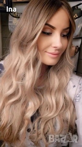 Руса перука омбре