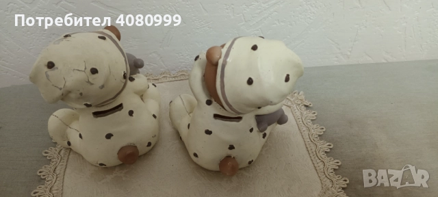 Две керамични мечета - касички, снимка 6 - Колекции - 51969426