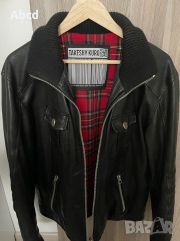 Мъжко кожено яке GOTTO Takeshy Kurosawa , снимка 10 - Якета - 35516328
