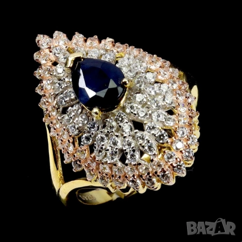 Сребърни пръстени с различни камъни, разгледайте ги всичките, снимка 8 - Пръстени - 52919950