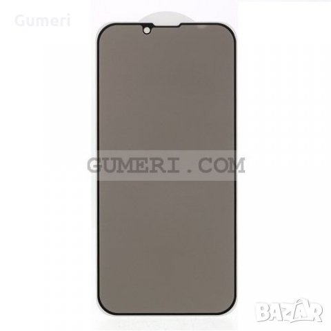 Apple iPhone 13 Pro Max - Стъклен Протектор за Целия Екран - Privacy / Anti Spy , снимка 2 - Фолия, протектори - 34446278