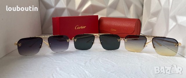 Cartier 2023 мъжки слънчеви очила унисекс дамски слънчеви очила, снимка 13 - Слънчеви и диоптрични очила - 42756385