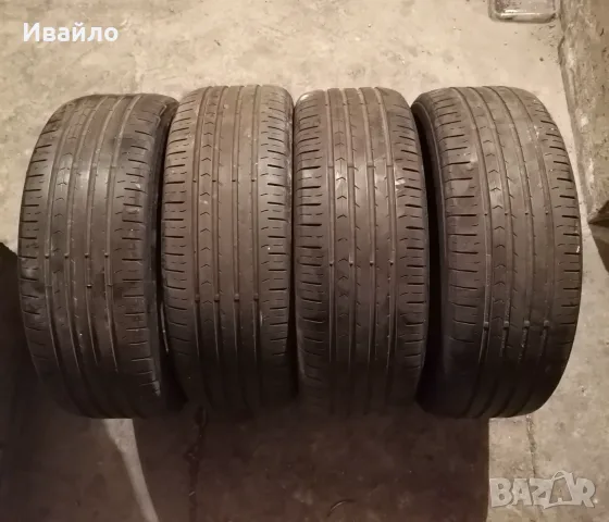 Продавам 4 броя Летни Гуми 205.55.16 на 1 сезон дот 2021 Контентал 