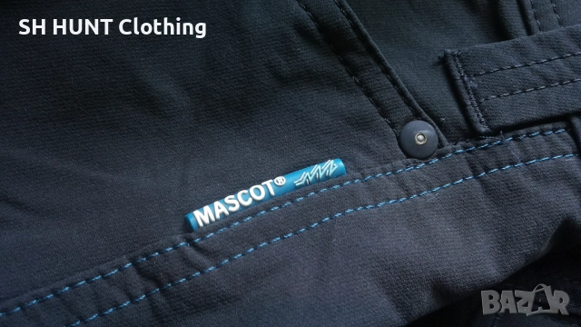 MASCOT 17179 Advanced Stretch Work Trousers размер 52 / L изцяло еластичен работен панталон W4-433, снимка 12 - Панталони - 52092370