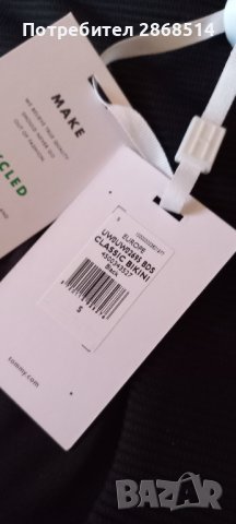 Нов дамски бански Tommy Hilfiger, размер S, снимка 3 - Бански костюми - 42435098