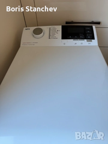Пералня AEG LTX6G271E Горно Зареждане, снимка 2 - Перални - 53149791