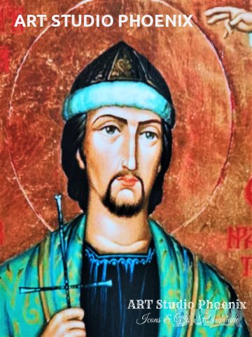 Икона на Свети Боян Енравота ikona sveti boian enravota, снимка 2 - Икони - 32356580