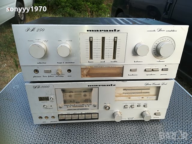 marantz x 2-внос germany 1608211025, снимка 2 - Ресийвъри, усилватели, смесителни пултове - 33827109