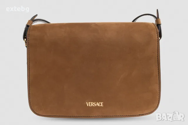 VERSACE Medusa нова оригинална мъжка чанта от набук, снимка 2 - Чанти - 55804426