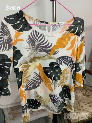 Дамска блуза подходяща за L-XL, снимка 2 - Блузи с дълъг ръкав и пуловери - 44654399