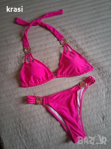 Бански с кристали , снимка 4 - Бански костюми - 51184251