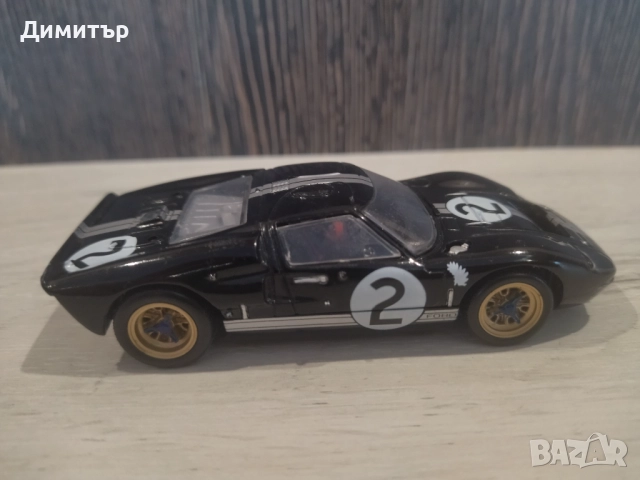 Метална количка FORD GT MK2 !!!, снимка 4 - Колекции - 52738385