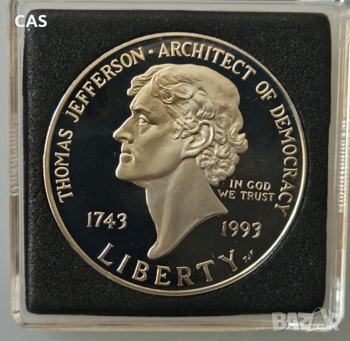 1 Долар 1993 САЩ - сребро 