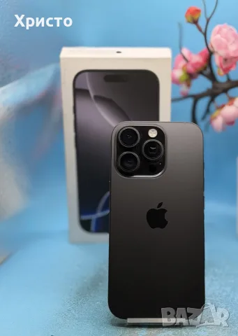 Apple iPhone 16 Pro, 256GB, 5G, Black Titanium, снимка 4 - Apple iPhone - 56136451