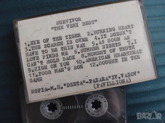 Survivor - Best - аудио касета музика