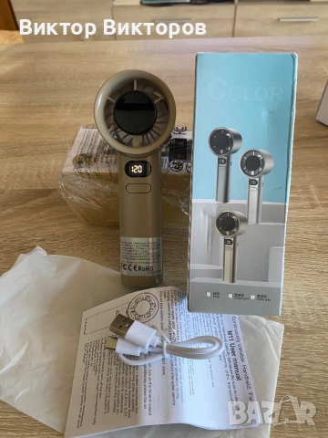 Вентилатори USB ръчни, снимка 4 - Вентилатори - 51595474