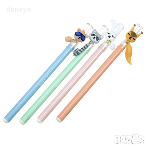 3874 Син химикал с капачка Kite Funny tails 0.5 mm, снимка 7 - Ученически пособия, канцеларски материали - 42086919