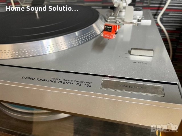 SONY PS-T33 Fully Automatic , Direct Drive , снимка 6 - Грамофони - 52752259