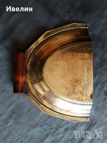 посребрена месингова лопатка арт деко , снимка 3 - Антикварни и старинни предмети - 29583904