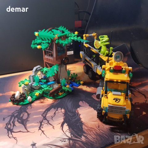 Комплект строител с динозаври и камион, снимка 4 - Образователни игри - 42813625