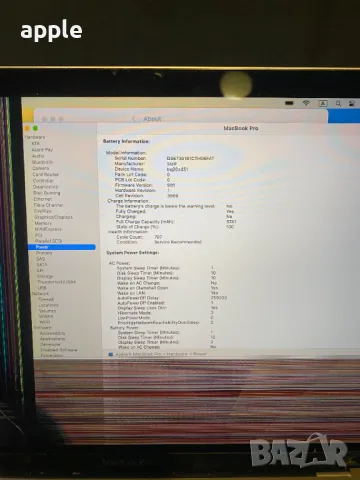 13" Core i5 MacBook Pro A1708 /Mid-2017/-i5/8GB RAM/256GB SSD, снимка 10 - Лаптопи за дома - 48364331