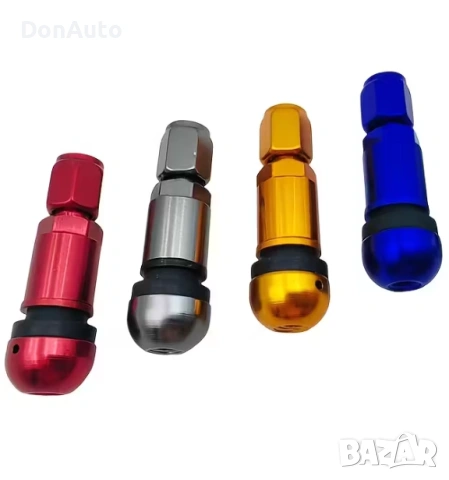 Алуминиеви вентили за гуми, снимка 4 - Аксесоари и консумативи - 53134307