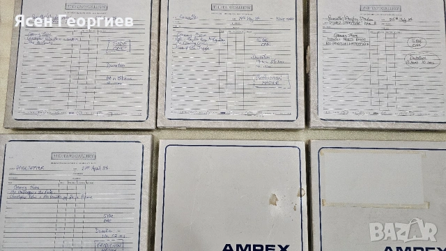 Ampex 406 и Scotch магнетофонни ролки NAB 10.5", снимка 7 - Декове - 53913906