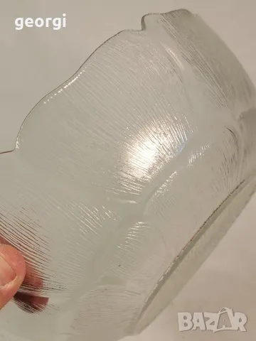 голяма стъклена купа фруктиера 21/2, снимка 3 - Аксесоари за кухня - 49155553
