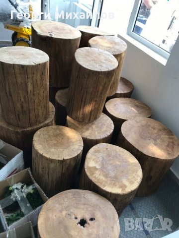 Пънче нощен шкаф,табуретка, цветарник или декорация, снимка 2 - Шкафове - 29316697